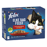 Felix kattenvoer Elke Dag Feest Countryside Selectie in gelei 12 x 85 gr