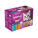 Whiskas Kattenvoer Adult Surf & Turf in Gelei 12 x 85 gr