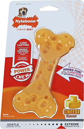 NylaBone Dura Chew Cheese Bone M