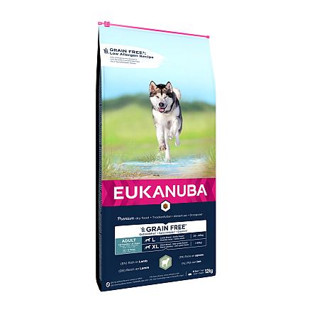 Eukanuba Hondenvoer Adult Large Grainfree Lamb 12 kg