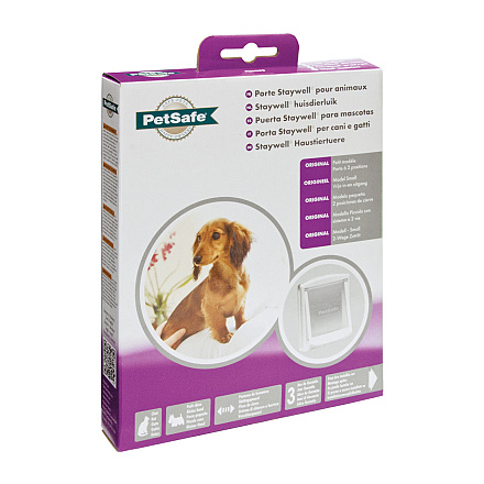 PetSafe Staywell Original 2-Way kattenluik wit