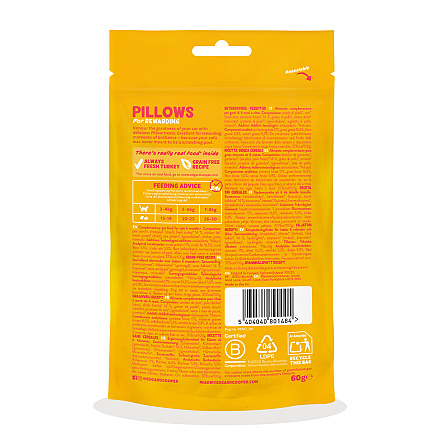 Edgard & Cooper Pillows Kalkoen 60 gr