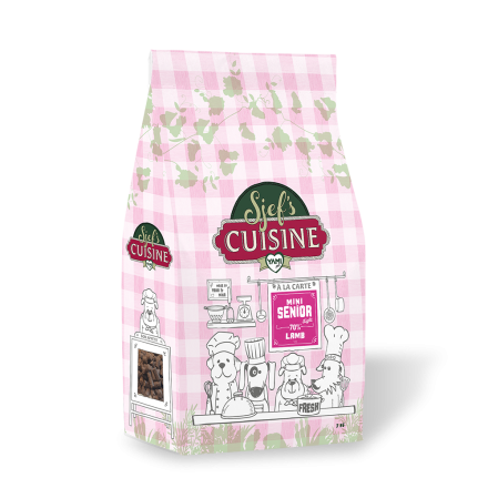 Yamipets Sjef's Cuisine hondenvoer Mini Senior 3 kg